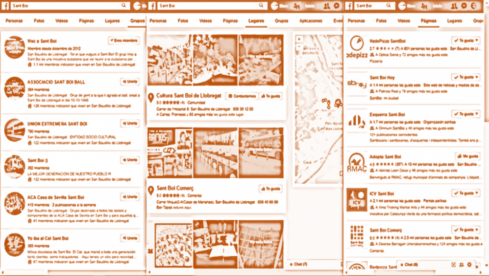Comunitats de Sant Boi en Facebook
