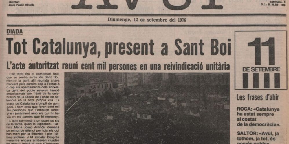 11 de setembre a Sant Boi